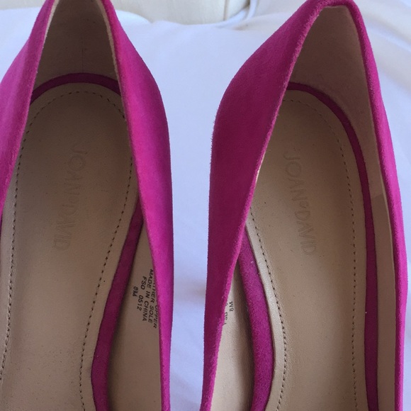 Joan and David hot pink Platform pumps - Picture 2 of 6